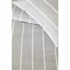 Walra - Dekbedovertrek Preppy Pinstripe - 200x220 Cm - Grijs -NL Beddengoed Verkoop 2024 1000012864 0102