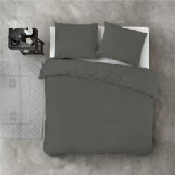 Byrklund - Dekbedovertrek Sleep Softly - 240x220 Cm - Off Black -NL Beddengoed Verkoop 2024 1000012929 0102