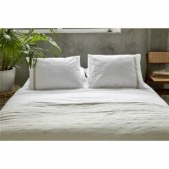 Walra - Dekbedovertrek Timeless Chic - 200x220 Cm - Wit -NL Beddengoed Verkoop 2024 1000012940 0103