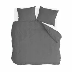 Byrklund - Dekbedovertrek Sleep Softly - 200x220 Cm - Off Black