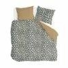 Byrklund - Dekbedovertrek Lazy Leopard - 240x220 Cm - Okergeel -NL Beddengoed Verkoop 2024 1000012963