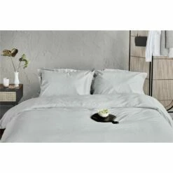 Walra - Dekbedovertrek Forever Cotton - 240x220 Cm - Licht Grijs -NL Beddengoed Verkoop 2024 1000018414 0102