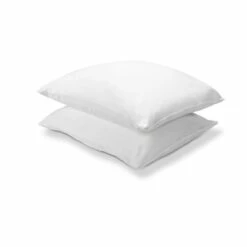 Walra - Molton Kussensloop Cotton Cover - 2x 60x70 Cm - Wit