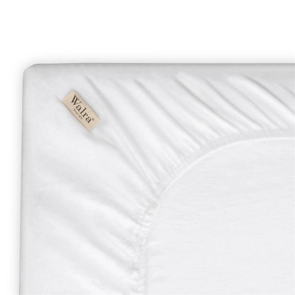 Walra - Molton Cotton Cover - 180x200 Cm - Wit 4 Walra - Molton Cotton Cover - 180x200 Cm - Wit - Afbeelding 2