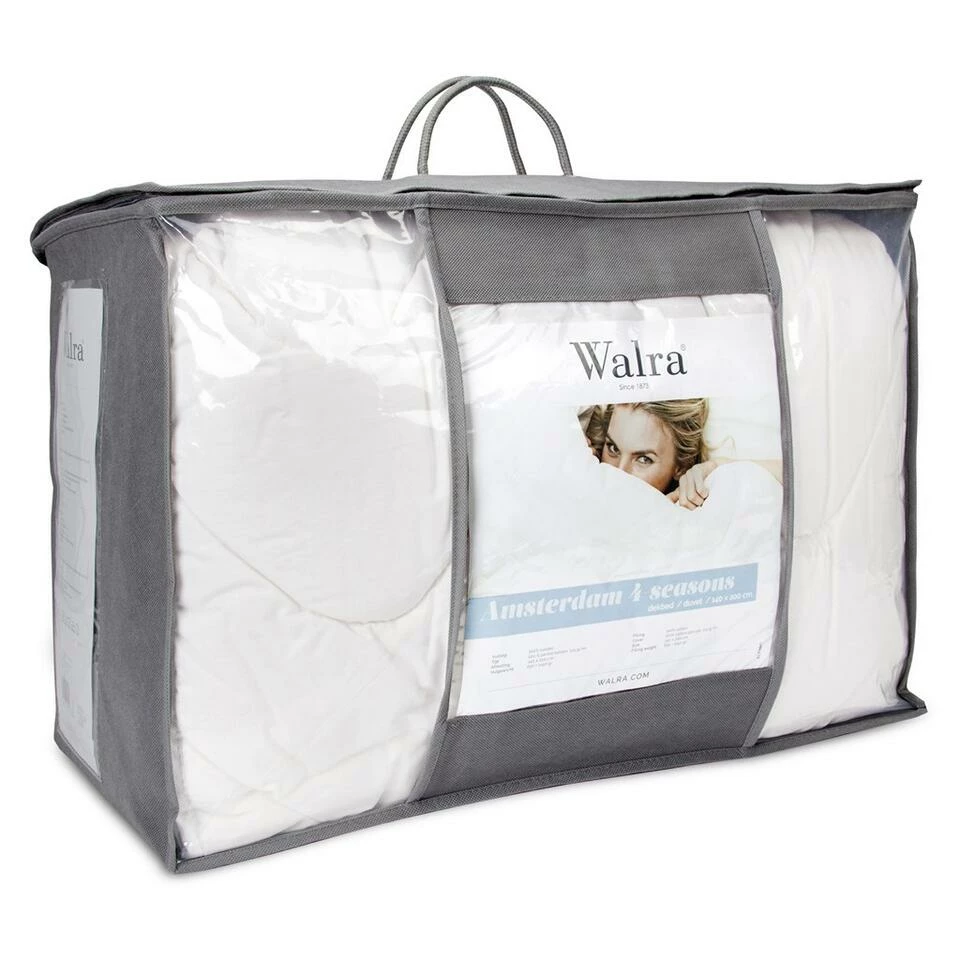 Walra - Dekbed Amsterdam - 240x220 Cm - Wit 5 Walra - Dekbed Amsterdam - 240x220 Cm - Wit - Afbeelding 3