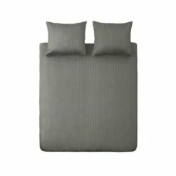 Ten Cate 100% Katoensatijnen Lits Jumeaux Dekbedovertrek - 240x200/220 - Taupe