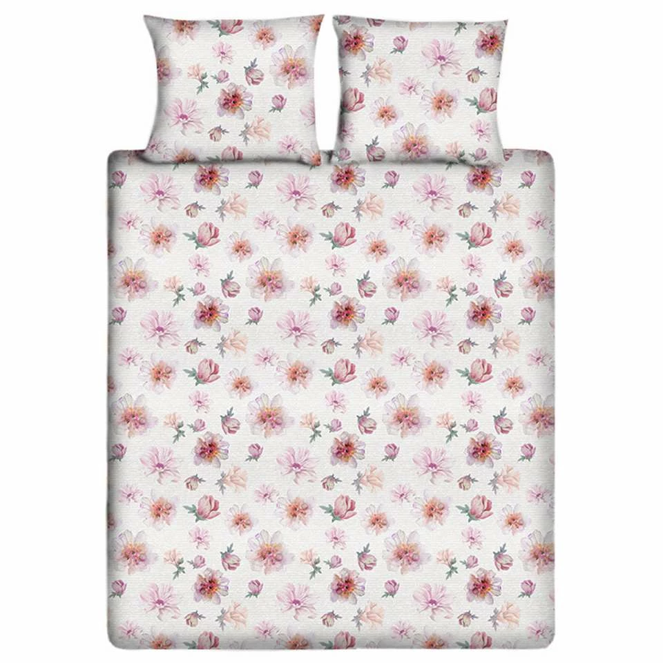 Ten Cate Katoenen Lits Jumeaux Dekbedovertrek - 240x200/220 - Pastry Pink 4 Ten Cate Katoenen Lits Jumeaux Dekbedovertrek - 240x200/220 - Pastry Pink - Afbeelding 2