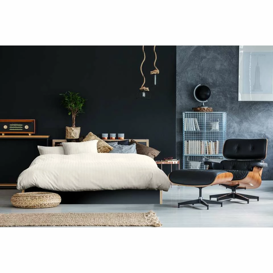 Ten Cate 100% Katoensatijnen Eenpersoons Dekbedovertrek - 140x200/220 - Naturel 5 Ten Cate 100% Katoensatijnen Eenpersoons Dekbedovertrek - 140x200/220 - Naturel - Afbeelding 3