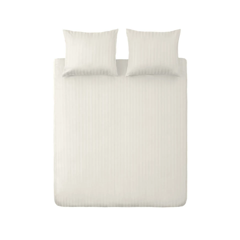 Ten Cate 100% Katoensatijnen Eenpersoons Dekbedovertrek - 140x200/220 - Naturel 3 Ten Cate 100% Katoensatijnen Eenpersoons Dekbedovertrek - 140x200/220 - Naturel