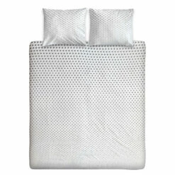 Ten Cate Katoenen Tweepersoons Dekbedovertrek - 200x200/220 - Wieber Antraciet