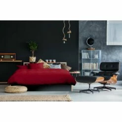 Ten Cate 100% Katoensatijnen Lits Jumeaux Dekbedovertrek - 240x200/220 - Rood -NL Beddengoed Verkoop 2024 1000023983 0110