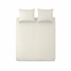 Ten Cate 100% Katoensatijnen Tweepersoons Dekbedovertrek - 200x200/220 - Naturel