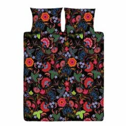 Ten Cate Katoenen Tweepersoons Dekbedovertrek - 200x200/220 - Mirage Zwart -NL Beddengoed Verkoop 2024 1000023990 0101