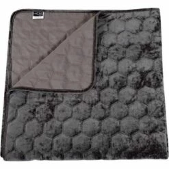 Unique Living - Peggy - Bedsprei - Tweepersoons - 240x280cm - Donkergrijs