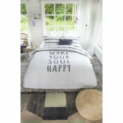 Walra - Dekbedovertrek Happy Wake Up - 140x220 Cm - Wit / Blauw 9 Walra - Dekbedovertrek Happy Wake Up - 140x220 Cm - Wit / Blauw -NL Beddengoed Verkoop 2024 1000024964 0103