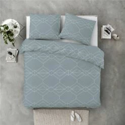 Byrklund - Dekbedovertrek Blue Graphic - 240x220 Cm - Licht Blauw 7 Byrklund - Dekbedovertrek Blue Graphic - 240x220 Cm - Licht Blauw -NL Beddengoed Verkoop 2024 1000024987 0102