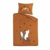 Kidzroom Fox Dekbedovertrek - 120x150 - Bruin -NL Beddengoed Verkoop 2024 1000025155