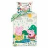 Peppa Pig Dekbedovertrek Muddy - Eenpersoons - 140 X 200 Cm - Katoen -NL Beddengoed Verkoop 2024 1000025482