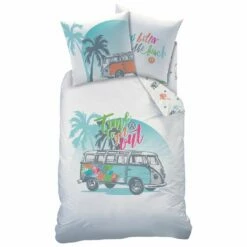 Volkswagen Dekbedovertrek Paradise - Eenpersoons - 140 X 200 Cm - Polycotton