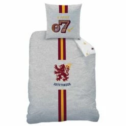 Harry Potter Dekbedovertrek Team Gryffindor - 140 X 200 Cm + 63 X 63 Cm - Katoen -NL Beddengoed Verkoop 2024 1000025584 0102
