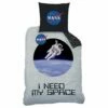 NASA Dekbedovertrek Space Astronaut - Eenpersoons - 140 X 200 Cm - Katoen -NL Beddengoed Verkoop 2024 1000028634