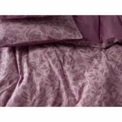 De Witte Lietaer Dekbedovertrek Lea Lila - Lits Jumeaux - 240 X 220 Cm - Flanel -NL Beddengoed Verkoop 2024 1000028647 0103