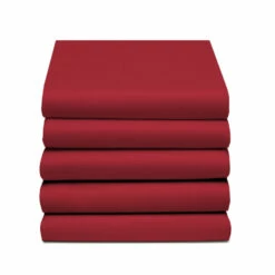 Damai Hoeslaken Double Jersey (tot 25cm) - 140x200/210/220cm Of 150x200cm - Rood -NL Beddengoed Verkoop 2024 1000030225 0102