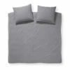 Damai Dekbedovertrek Flanel - 260 X 200/220cm - Grijs -NL Beddengoed Verkoop 2024 1000030591