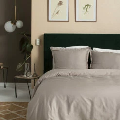 Cinderella Dekbedovertrek Satijn - 260x200/220 Cm - Taupe -NL Beddengoed Verkoop 2024 1000030594 0101