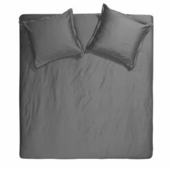 Cinderella Dekbedovertrek Satijn - 260x200/220 Cm - Antraciet