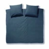 Damai Dekbedovertrek Flanel - 260 X 200/220cm - Blauw -NL Beddengoed Verkoop 2024 1000030645