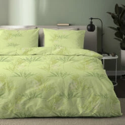Damai Dekbedovertrek Katoen - 240x200/220cm - Siergras Dessin -NL Beddengoed Verkoop 2024 1000030663 0101