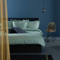 Damai Dekbedovertrek Katoen-satijn - 240 X 240/220cm - Mist Groen Gestreept 9 Damai Dekbedovertrek Katoen-satijn - 240 X 240/220cm - Mist Groen Gestreept -NL Beddengoed Verkoop 2024 1000030675 0103