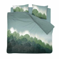 Cinderella Dekbedovertrek Northern Light - Flanel - 200x200/220 Cm - Green