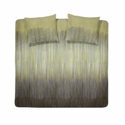 Damai Dekbedovertrek Katoen-satijn - 200x200/220cm - Ochre