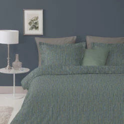 Damai Dekbedovertrek Katoen - 240x200/220cm - Blauw 6 Damai Dekbedovertrek Katoen - 240x200/220cm - Blauw -NL Beddengoed Verkoop 2024 1000030704 0101