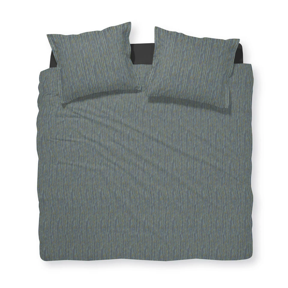 Damai Dekbedovertrek Katoen - 240x200/220cm - Blauw 3 Damai Dekbedovertrek Katoen - 240x200/220cm - Blauw