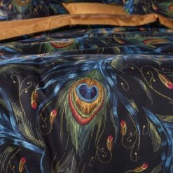 De Witte Lietaer Dekbedovertrek Peafowl - 240 X 220 Cm - Katoen Satijn 7 De Witte Lietaer Dekbedovertrek Peafowl - 240 X 220 Cm - Katoen Satijn -NL Beddengoed Verkoop 2024 1000031323 0101