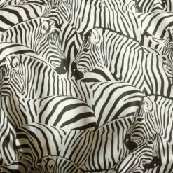 De Witte Lietaer Dekbedovertrek Zebra - 240 X 220 Cm - Katoen Satijn -NL Beddengoed Verkoop 2024 1000031331 0101