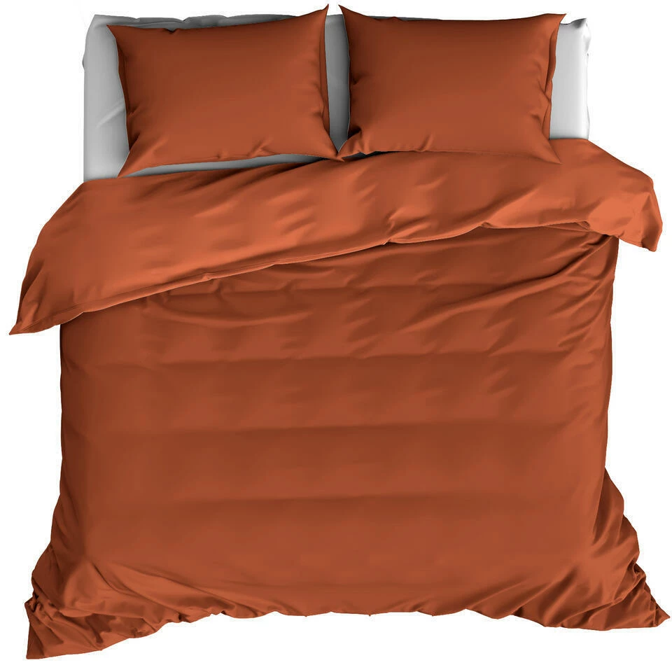 De Witte Lietaer Dekbedovertrek Katoen Satijn Olivia - 260 X 240 Cm - Bruin 3 De Witte Lietaer Dekbedovertrek Katoen Satijn Olivia - 260 X 240 Cm - Bruin