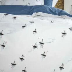 De Witte Lietaer Dekbedovertrek Hiroshi - 260 X 240 Cm - Katoen Perkal -NL Beddengoed Verkoop 2024 1000032101 0103