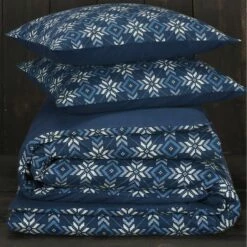 De Witte Lietaer Dekbedovertrek Anzor - 260 X 240 Cm - Katoen Flanel -NL Beddengoed Verkoop 2024 1000032153 0103