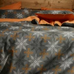 De Witte Lietaer Dekbedovertrek Frostine - 140 X 200/220 Cm - Katoen Flanel -NL Beddengoed Verkoop 2024 1000032154 0101