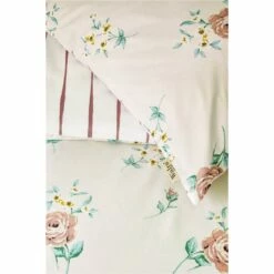 Walra - Dekbedovertrek Red Roses - 200x220 Cm - Off White -NL Beddengoed Verkoop 2024 1000034081 0102