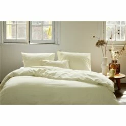 Walra - Dekbedovertrek Vintage Cotton - 240x220 Cm - Geel -NL Beddengoed Verkoop 2024 1000034085 0102