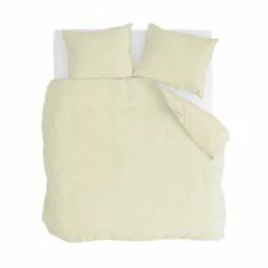 Walra - Dekbedovertrek Vintage Cotton - 240x220 Cm - Geel