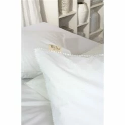 Walra - Dekbedovertrek Pretty Pom Pom - 200x220 Cm - Wit -NL Beddengoed Verkoop 2024 1000034093 0103