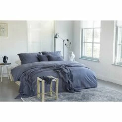 Walra - Dekbedovertrek Vintage Cotton - 240x220 Cm - Blauw -NL Beddengoed Verkoop 2024 1000034129 0103