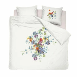 Cinderella Dekbedovertrek Iris - Satijn - 200x200/220 Cm - Off White