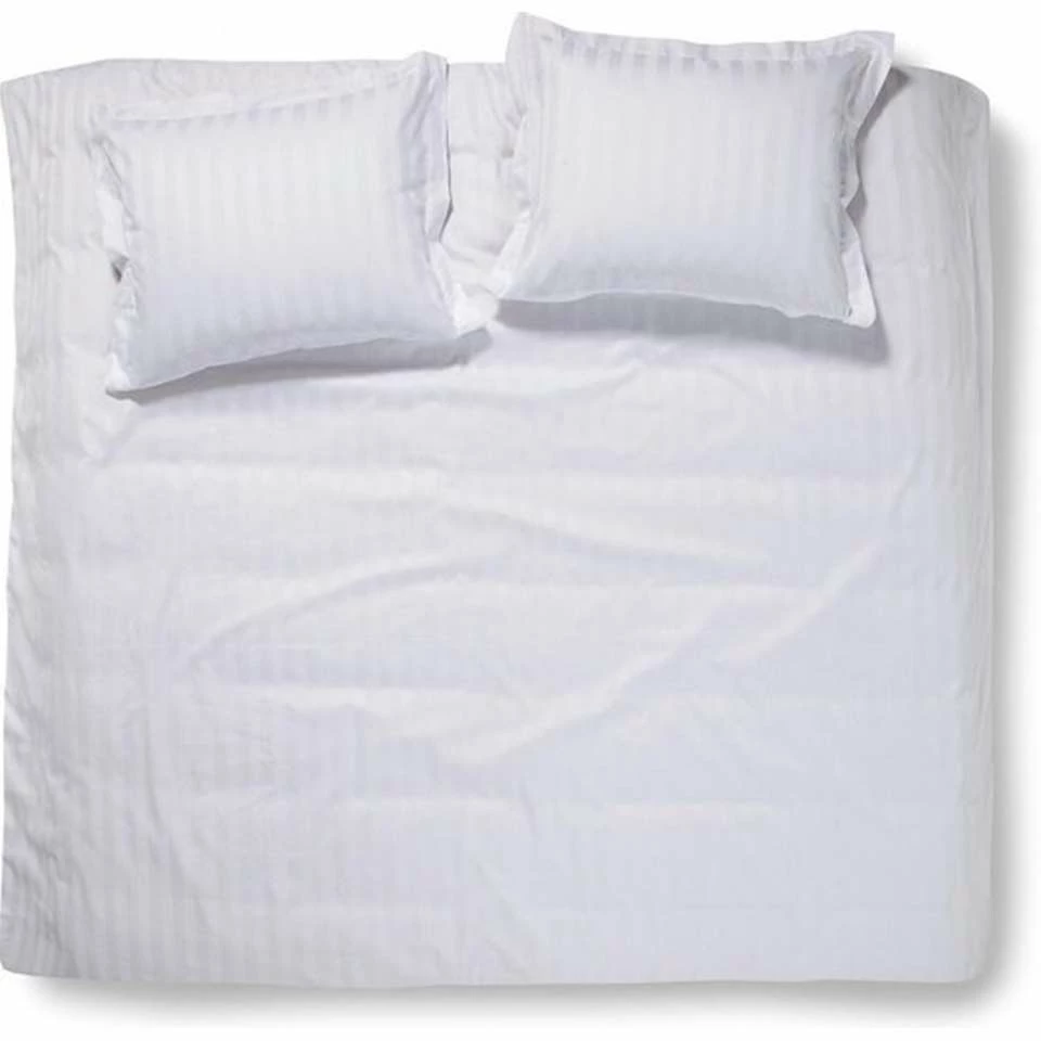 Dekbedovertrek Damai Linea White Satijn-260x200/220 3 Dekbedovertrek Damai Linea White Satijn-260x200/220